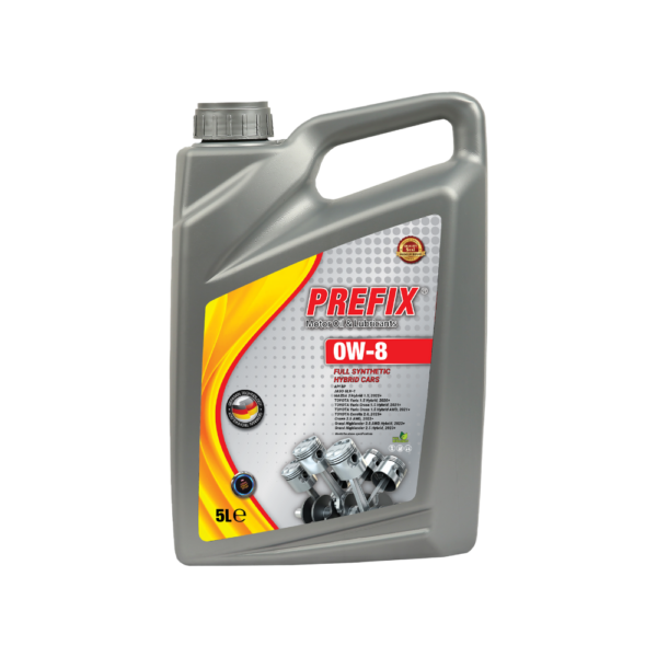 PREFIX 0W-8 FULL SYNTHETIC | 5 LT