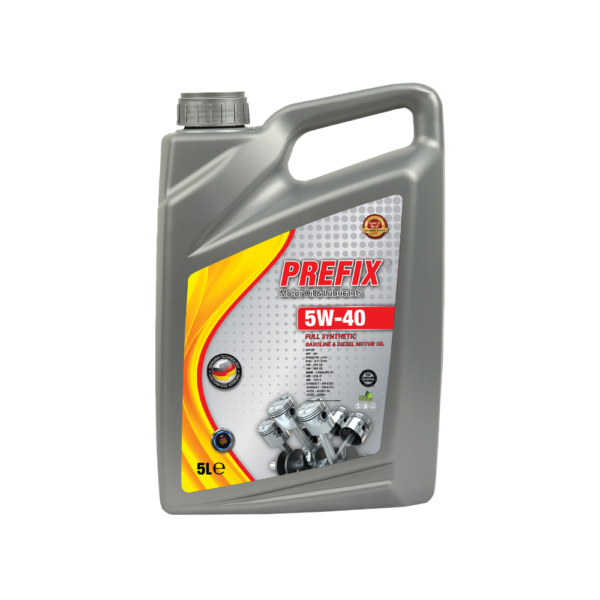 PREFIX 5W-40 FULL SYNTHETIC | 5 LT